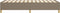 vidaXL - Bedframe - zonder - matras - 80x200 - cm - stof - taupe