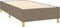vidaXL - Bedframe - zonder - matras - 80x200 - cm - stof - taupe