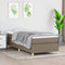 vidaXL - Bedframe - zonder - matras - 80x200 - cm - stof - taupe
