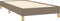 vidaXL - Bedframe - zonder - matras - 80x200 - cm - stof - taupe