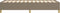 vidaXL - Bedframe - zonder - matras - 80x200 - cm - stof - taupe