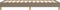 vidaXL - Bedframe - zonder - matras - 80x200 - cm - stof - taupe