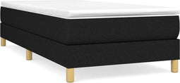 vidaXL - Bedframe - zonder - matras - 80x200 - cm - stof - zwart