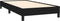 vidaXL - Bedframe - zonder - matras - 80x200 - cm - stof - zwart