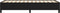vidaXL - Bedframe - zonder - matras - 80x200 - cm - stof - zwart