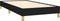 vidaXL - Bedframe - zonder - matras - 80x200 - cm - stof - zwart