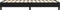 vidaXL - Bedframe - zonder - matras - 80x200 - cm - stof - zwart
