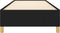 vidaXL - Bedframe - zonder - matras - 80x200 - cm - stof - zwart