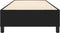vidaXL - Bedframe - zonder - matras - 80x200 - cm - stof - zwart