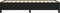vidaXL - Bedframe - zonder - matras - 80x200 - cm - stof - zwart