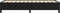 vidaXL - Bedframe - zonder - matras - 80x200 - cm - stof - zwart