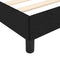 vidaXL - Bedframe - zonder - matras - 80x200 - cm - stof - zwart