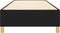 vidaXL - Bedframe - zonder - matras - 80x200 - cm - stof - zwart
