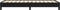 vidaXL - Bedframe - zonder - matras - 80x200 - cm - stof - zwart