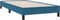 vidaXL - Bedframe - zonder - matras - 80x220 - cm - fluweel - donkerblauw