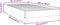vidaXL - Bedframe - zonder - matras - 80x220 - cm - fluweel - donkergroen