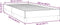 vidaXL - Bedframe - zonder - matras - 80x220 - cm - fluweel - donkerblauw