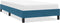 vidaXL - Bedframe - zonder - matras - 80x220 - cm - fluweel - donkerblauw