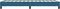 vidaXL - Bedframe - zonder - matras - 80x220 - cm - fluweel - donkerblauw
