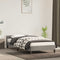 vidaXL - Bedframe - zonder - matras - 90x190 - cm - fluweel - lichtgrijs