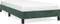 vidaXL - Bedframe - zonder - matras - 90x190 - cm - fluweel - donkergroen