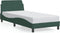 vidaXL - Bedframe - zonder - matras - 90x190 - cm - fluweel - donkergroen