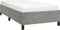 vidaXL - Bedframe - zonder - matras - 90x190 - cm - fluweel - lichtgrijs