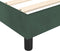 vidaXL - Bedframe - zonder - matras - 90x190 - cm - fluweel - donkergroen