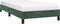 vidaXL - Bedframe - zonder - matras - 90x190 - cm - fluweel - donkergroen