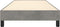 vidaXL - Bedframe - zonder - matras - 90x190 - cm - fluweel - lichtgrijs