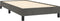 vidaXL - Bedframe - zonder - matras - 90x190 - cm - fluweel - donkergrijs