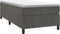 vidaXL - Bedframe - zonder - matras - 90x190 - cm - fluweel - donkergrijs