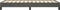 vidaXL - Bedframe - zonder - matras - 90x190 - cm - fluweel - donkergrijs