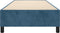 vidaXL - Bedframe - zonder - matras - 90x190 - cm - fluweel - donkerblauw