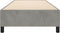 vidaXL - Bedframe - zonder - matras - 90x190 - cm - fluweel - lichtgrijs