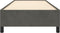 vidaXL - Bedframe - zonder - matras - 90x190 - cm - fluweel - donkergrijs