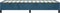 vidaXL - Bedframe - zonder - matras - 90x190 - cm - fluweel - donkerblauw