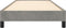 vidaXL - Bedframe - zonder - matras - 90x190 - cm - fluweel - lichtgrijs