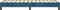 vidaXL - Bedframe - zonder - matras - 90x190 - cm - fluweel - donkerblauw