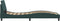 vidaXL - Bedframe - zonder - matras - 90x190 - cm - fluweel - donkergroen