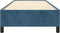 vidaXL - Bedframe - zonder - matras - 90x190 - cm - fluweel - donkerblauw