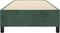 vidaXL - Bedframe - zonder - matras - 90x190 - cm - fluweel - donkergroen