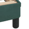 vidaXL - Bedframe - zonder - matras - 90x190 - cm - fluweel - donkergroen