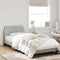 vidaXL - Bedframe - zonder - matras - 90x190 - cm - fluweel - lichtgrijs