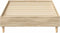 vidaXL - Bedframe - zonder - matras - 90x190 - cm - sonoma - eikenkleurig - spaanplaat