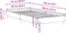 vidaXL - Bedframe - zonder - matras - 90x190 - cm - spaanplaat - grijs - Sonoma