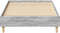 vidaXL - Bedframe - zonder - matras - 90x190 - cm - spaanplaat - grijs - Sonoma