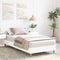 vidaXL - Bedframe - zonder - matras - 90x190 - cm - spaanplaat - wit