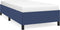 vidaXL - Bedframe - zonder - matras - 90x190 - cm - stof - blauw