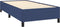 vidaXL - Bedframe - zonder - matras - 90x190 - cm - stof - blauw